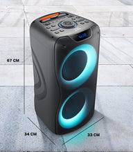Load image into Gallery viewer, Timo Audio PartyBox T800 Portable PA Speaker with 2 UHF Wireless Mic